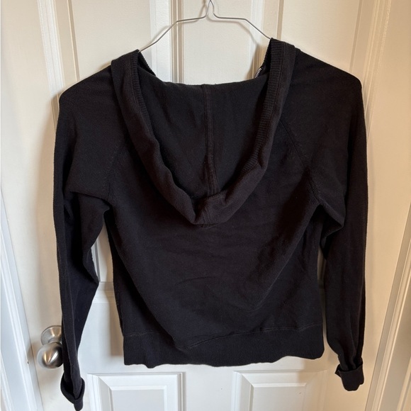 Daisy Fuentes Black Zip-Up Sweater - Picture 4 of 4